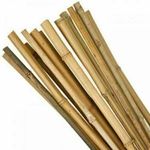 8ft Heavy Duty Bamboo Plant Support Garden Canes Bamboo Sticks Poles Pack Of 10