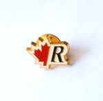 Original REFORM PARTY logo lapel pin 80s vintage Canadian politics Conservative