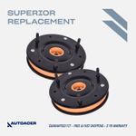 AUTOACER  2pc Front Top Upper Spring / Damper Mount Kit For Jaguar XK8 XKR 96-06