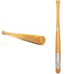 Top Quality Heavy Duty Wooden Baseball Rounders Lightweight Softball Bat 33"