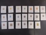 First editions Europe, TOP archive stock repros, 20 collections of 25 pieces, total 500