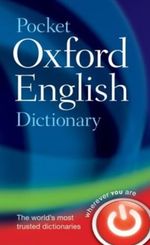 Pocket Oxford English Dictionary-Oxford Dictionaries,Sara Hawker