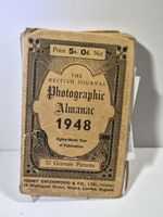 Vintage 1948 British Journal Photographic Almanac Ephemera Ross London Advertise