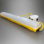 LEDBRITE 2ft 20W LED 110V Batten Light 6000K IP65 Anti-Corrosive Work Site Light