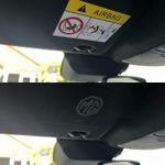BYD sun visor fabric sticker to cover airbag graphic
