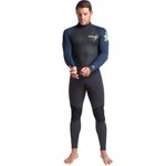 C-Skins Element 3/2mm Wetsuit - Anthracite/Bluestone/Lime / L