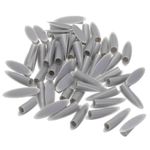9mm Plastic Pocket Hole Plugs,Wood Plugs for Jig Working Tool,Grey 200PCS