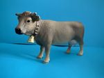 Schleich Farm World Braunvieh Cow Toy Figure