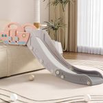 Outdoor Climbing Slide Playset for Home – Garden Slide with Long Slide Board