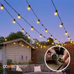 Outdoor Christmas Decoration Heavy Duty Lights IP65 Connectable Festoon Lights