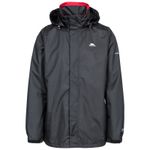 Trespass Mens Adjustable Concealed Hood Waterproof Jacket - Fraser II