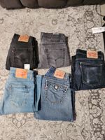 5 X LEVI’S JEANS DENIM MIXED WHOLESALE JOB LOT BUNDLE GRADE B&C