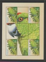 AUSTRALIA 2009 Norfolk Island Parrot Mini Sheet (Exclusive to Year Book) MUH
