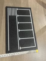 1:64 scale Road Car Park diorama Base for Hot Wheels Matchbox Made in England