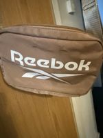 Reebok Beige Sports Bumbag Waist Pouch, Synthetic, Zip Pouch with Strap