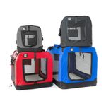 KCT FABRIC PET CARRIER BAG PORTABLE CAT TRAVEL CASE CAGE DOG CARRY BAG CRATE