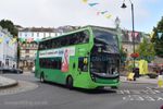 BUS PHOTO PRINT 4x6 FIRST KERNOW 33308 WK18CGE ADL ENVIRO 400 FALMOUTH CORNWALL
