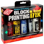 Essdee Premium-Quality Block Printing Ink Set (5pc)