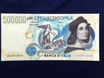 1997 Italy rare Banknote 500000 Lire UNC GEM RAFFAELLO Pick 118 high quality