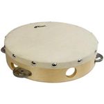 10" Wooden Tambourine - Single Row