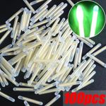 50/100PCS Fishing Night Fluorescent Light Float Glow Stick Light Sticks