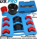 US PRO Tools Universal Fork Seal Driver Set 35mm to 50mm Nylon Adaptors 6941