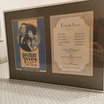 Joan Collins Signed Private Lives Noel Coward Framed Theatre Programme Autograph