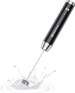 Maestri House Rechargeable Milk Frother  Stainless Steel Whisk