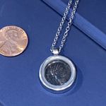 Ancient Roman Coin Necklace Pendant Jewelry  Authentic Natural Patina Roman Coin