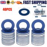 40pcs Oil Drain Sump Plug Washers Gasket 12mm Hole For Toyota Lexus 90430 -12031