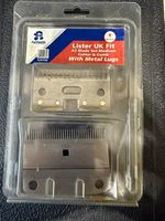 Liveryman Lister UK Fit A2 Medium Cutter & Comb Blade Set with Metal Lugs