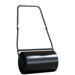 DURHAND Garden Lawn Roller 38L Steel Push Grass Mower Water Sand Filled