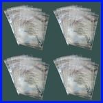 T-SHIRT GARMENT BAGS CLOTHING COVER CLEAR POLYTHENE PROTECTION MAILING BAGS 150G