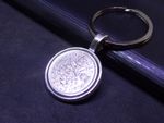 1956 Birthday Gift Lucky Sixpence Coin Keyring With Gift Bag