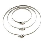 Duct Quick Release Jubilee Clamp Clips Hose Ducting 4" 5" 6" 8" 10" 12" Inch