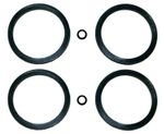 25mm caliper piston fluid seal x 4 - fits many AJP calipers
