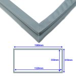 15211731 FOSTER FRIDGE GREY DOOR GASKET MAGNETIC SEAL REFRIGERATOR 1580 x 610mm