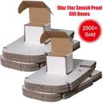 Smash Proof Boxes 10oz 11oz Coffee Mug Shipping Mailing Cardboard Boxes Gift Box