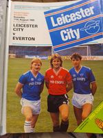 Complete Season Homes X22 LEICESTER CITY 1985-86 SEASON FOOTBALL PROGRAMMES 