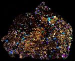 Meteorite BIR OUNANE 003 rare primitive Achondrite Thin Section Microscope slide