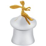 Tooth Fairy Box Victorian Style 925 Sterling Silver With Gold Plated Fairy