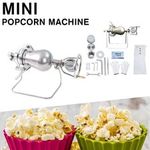 New Mini Popcorn Maker Hand-cranked Cannon Corn Popper Corn Puffing Ma NEW~