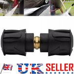 For UK Karcher High Pressure Washer Quick Release Adaptor Hose To Hose Connector
