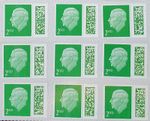 50 x 2nd SECOND CLASS STAMPS UNFRANKED GENUINE OFF PAPER WITH ORIGINAL GUM #S100