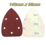Mouse Sanding Sheets 40 - 2000 Grit Mouse Palm Sander Sandpaper 140mm x 98mm