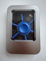 Blue Brand New Metal Fidget Spinner