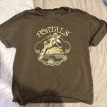 Melanie Martinez Brown T-shirt Portals Tour Size large Official Tour Merch 