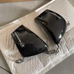 Gloss carbon fiber Air Brake Duct Filters For Ducati Panigale Streetfighter V4 S