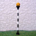 2 x OO gauge FLASHING Belisha Beacons Zebra Crossings Light