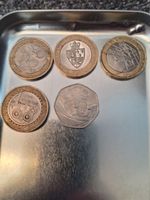 5 Mega Rare Coins 4 £2 and One 50p Mint Condition.